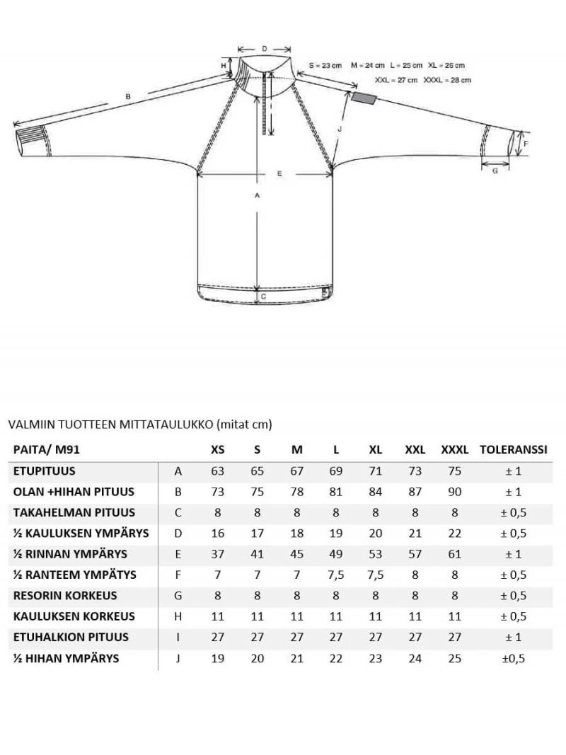 ORIGOPRO Kenttäpoolo M91 Musta - Image 5