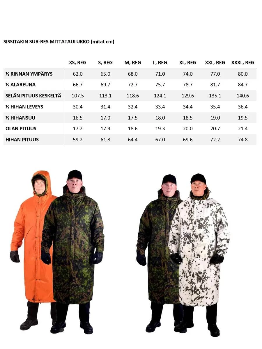 ORIGOPRO Sissitakki M05 Metsäkuvio/Lumikuvio - Image 2